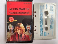 Moon Martin ‎– Escape From Domination cassette audio tape C76
