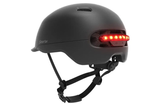 Casque trottinette feux - casque,