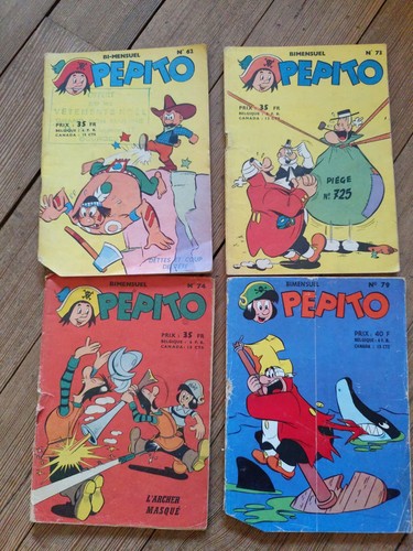 Pepito lot numéros - pepito, de