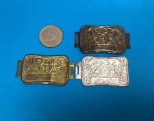 Lot De 3 Plaques De Vélo Anciennes