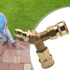 3/8 raccord lave-linge pression séparateur de tee coupleur pièce de rechange 1