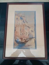 Aquarelle Venise  Italie