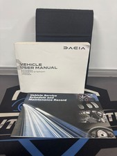 DACIA SANDERO STEPWAY LOGAN JOGGER OWNERS PACK / HANDBOOK / MANUAL 22-25 (2023)!