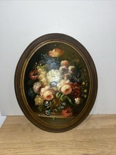 Huile Sur Bois Forme Convexe