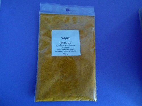 Epices tajines poissons g - , 25
