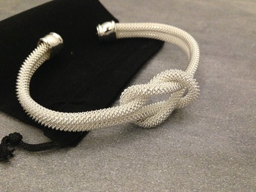 Bracelet noeud argent neuf - noeud,