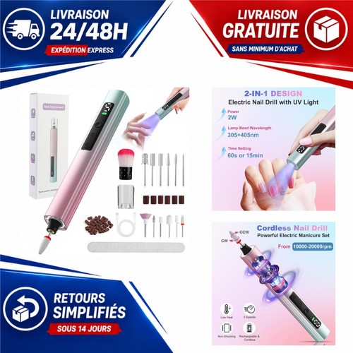 Ponceuse ongles électrique - ponceuse, à