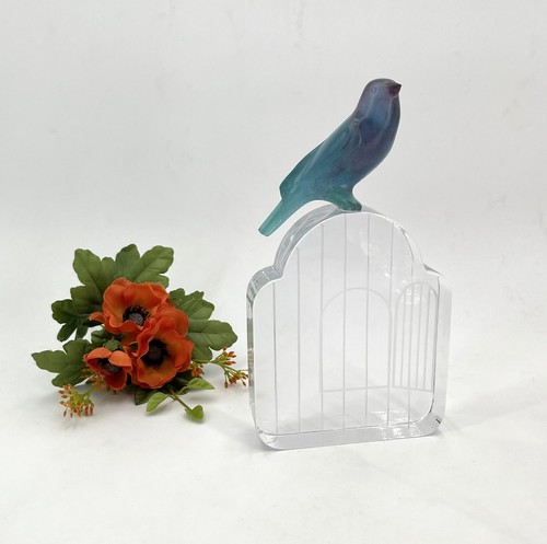 Sculpture oiseau la cage - l'oiseau, et