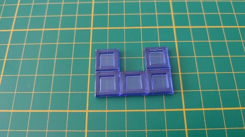 Polyominos bleu pentomino - , u