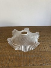 Ancien Abat Jour Verre de