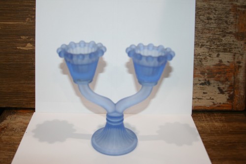 Vintage blue frosted - blue,