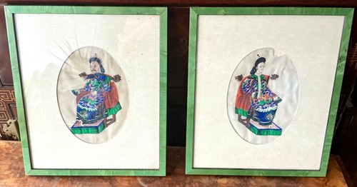 Chine peintures sur soie - :,