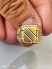 chevalière or 18 carats homme Taille 63