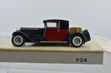 BUGATTI TYPE 44 REF Y24. MATCHBOX ROUGE ET NOIRE