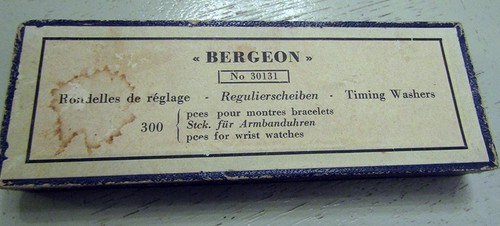 Fournitures horlogerie - ,