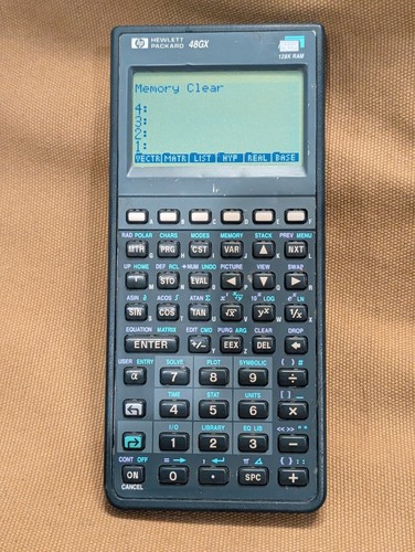 Hewlett packard 48gx 128k - packard,