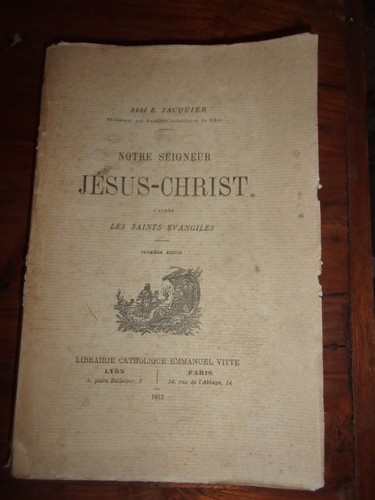 Abbé jacquier notre - *,