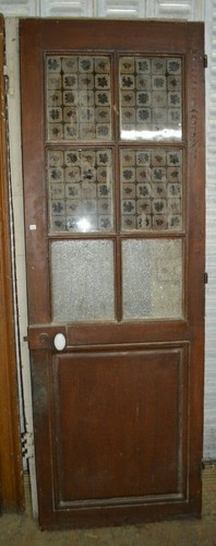 Porte vitrée sapin 67 5 - en, /