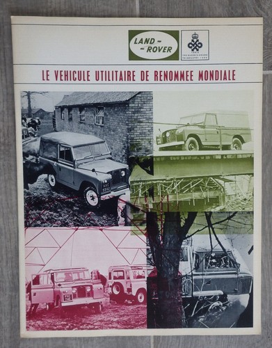 Land rover années - land,