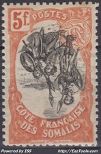 COTE DES SOMALIS N° 66a