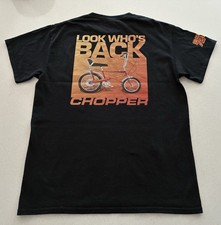 RALEIGH CHOPPER 2023 OFFICIAL REISSUE PROMOTIONAL TEE - M - BLACK T-SHIRT PROMO