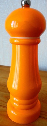 Moulin poivre sel orange - moulin, poivre/sel