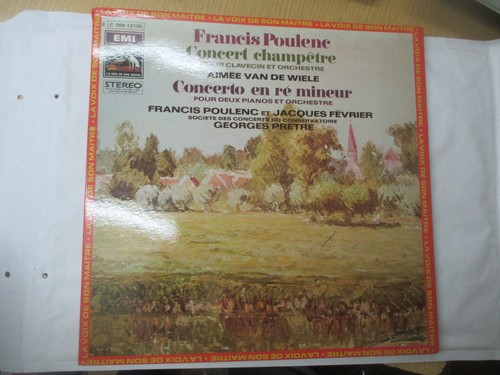 Lp francis poulenc - 33,
