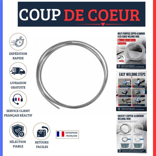 Fil fourré soudure aluminium - soudure,