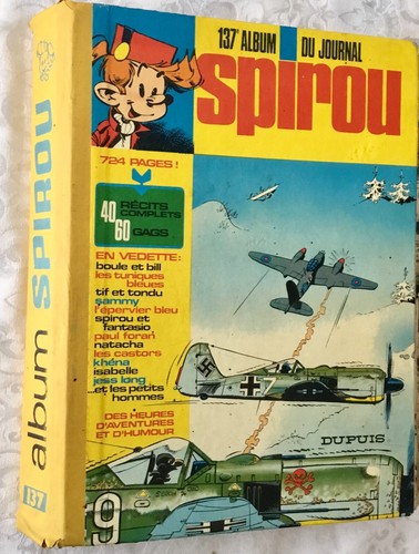 Ancien album spirou 137 - ancien, n°137-