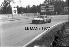 ORIGINAL NEGATIF LE MANS 24 HEURES 1977 BMW 3,0 CSL  DIEUDONNE /DINI / XHENCEVAL