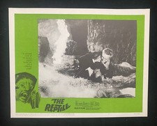 The Reptile Set of 8 Original Lobby Cards 1968 Hammer
