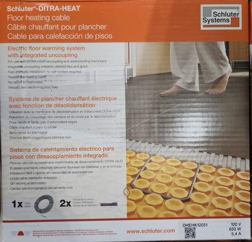 Schluter ditra heat 120v - ditra-heat-e-hk,