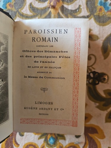 Paroissien romain offices - paroissien,