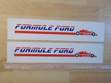 2 autocollants FORMULE FORD