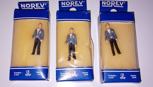 Norev lot 3 - norev, 1/43