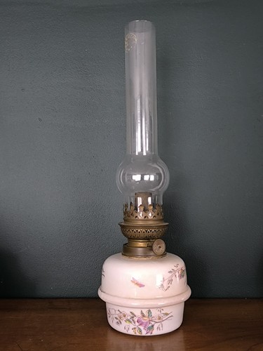 Antique kerosene lamp - antique,