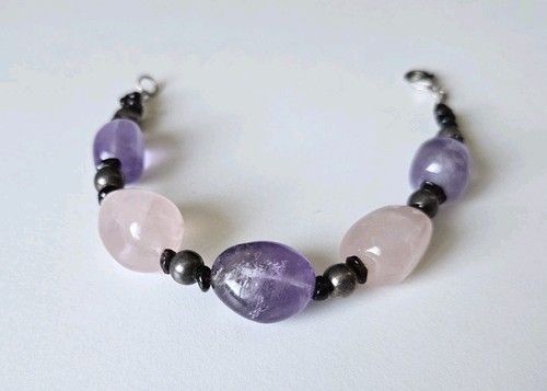 Beau bracelet améthystes