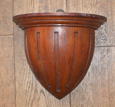 Console sellette mural en bois