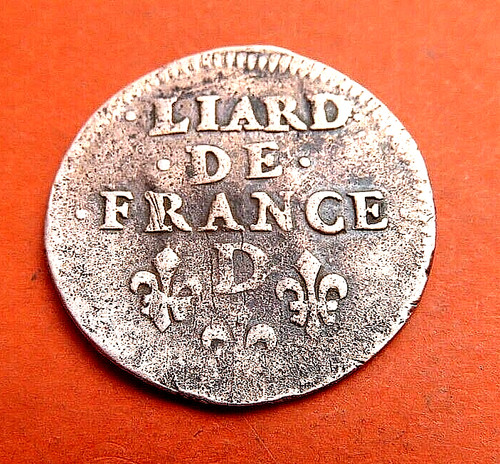 Rare pièce liard france - ,