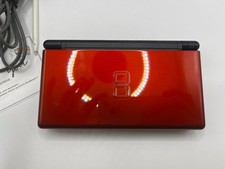 Nintendo DS Lite Console W/Charger USG-001 Crimson Red/Black English