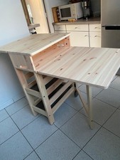 Table mobile à rabat avec