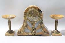 Garniture de cheminée marbre