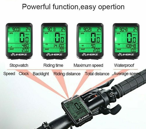 Compteur vélo sans fil cycle - compteur,