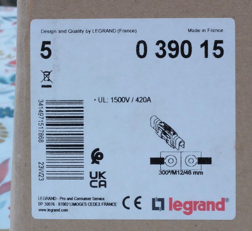Legrand 390 bloc de - legrand, 15