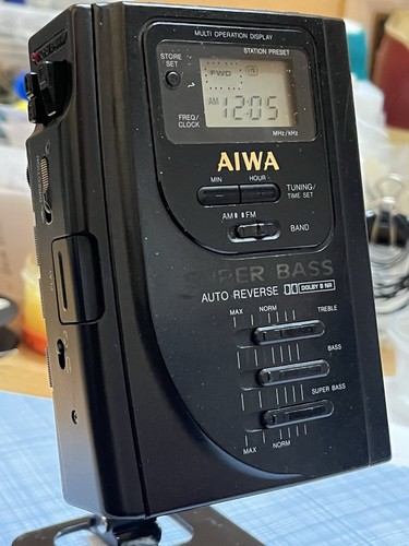 Aiwa portable radio cassette - portable,