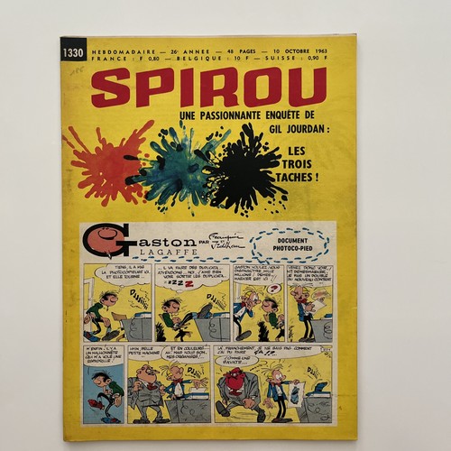 Spirou hebdomadaire 1330 - hebdomadaire,