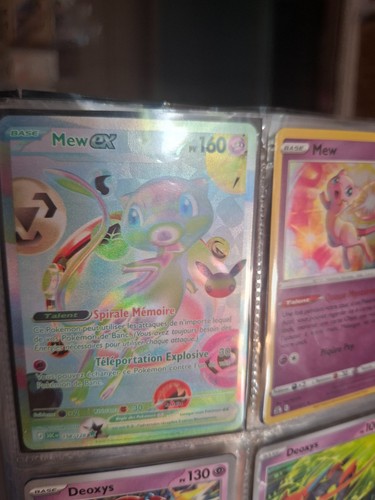 Mew 158 128 carte - mew, ex