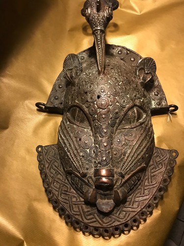 Panthère bronze du bénin - bronze,