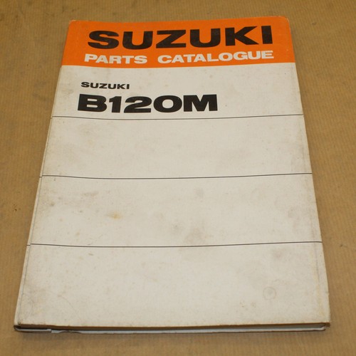 Parts list suzuki 120 - suzuki, b