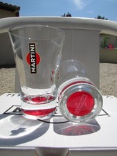 lot de 6 verres à cocktail Martini neufs sans leur carton d'origine